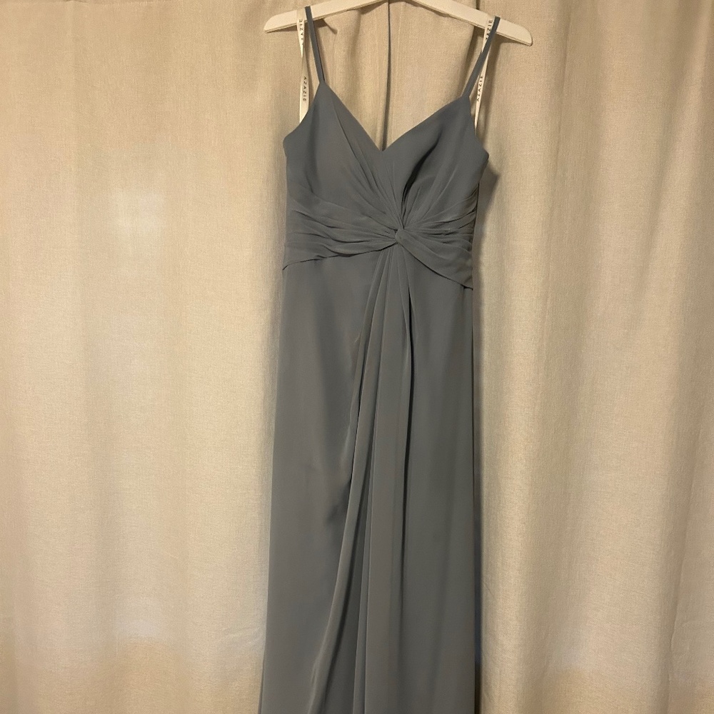 Azazie - Dusty Blue Bridesmaid Dress